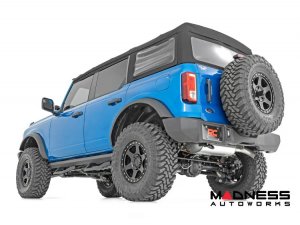 Ford Bronco Running Boards - SRX2 Adjustable Side Steps - Rough Country